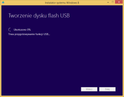 Tworzenie nośnika instalacyjnego Windows 8 - przygotowywanie nośnika USB