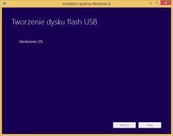 Tworzenie nośnika instalacyjnego Windows 8 - kopiowanie plików instalatora na pamięć USB
